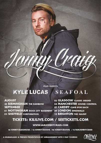 Kyle Lucas To Tour Uk With Jonny Craig Kyle Lucas Official Website 5557